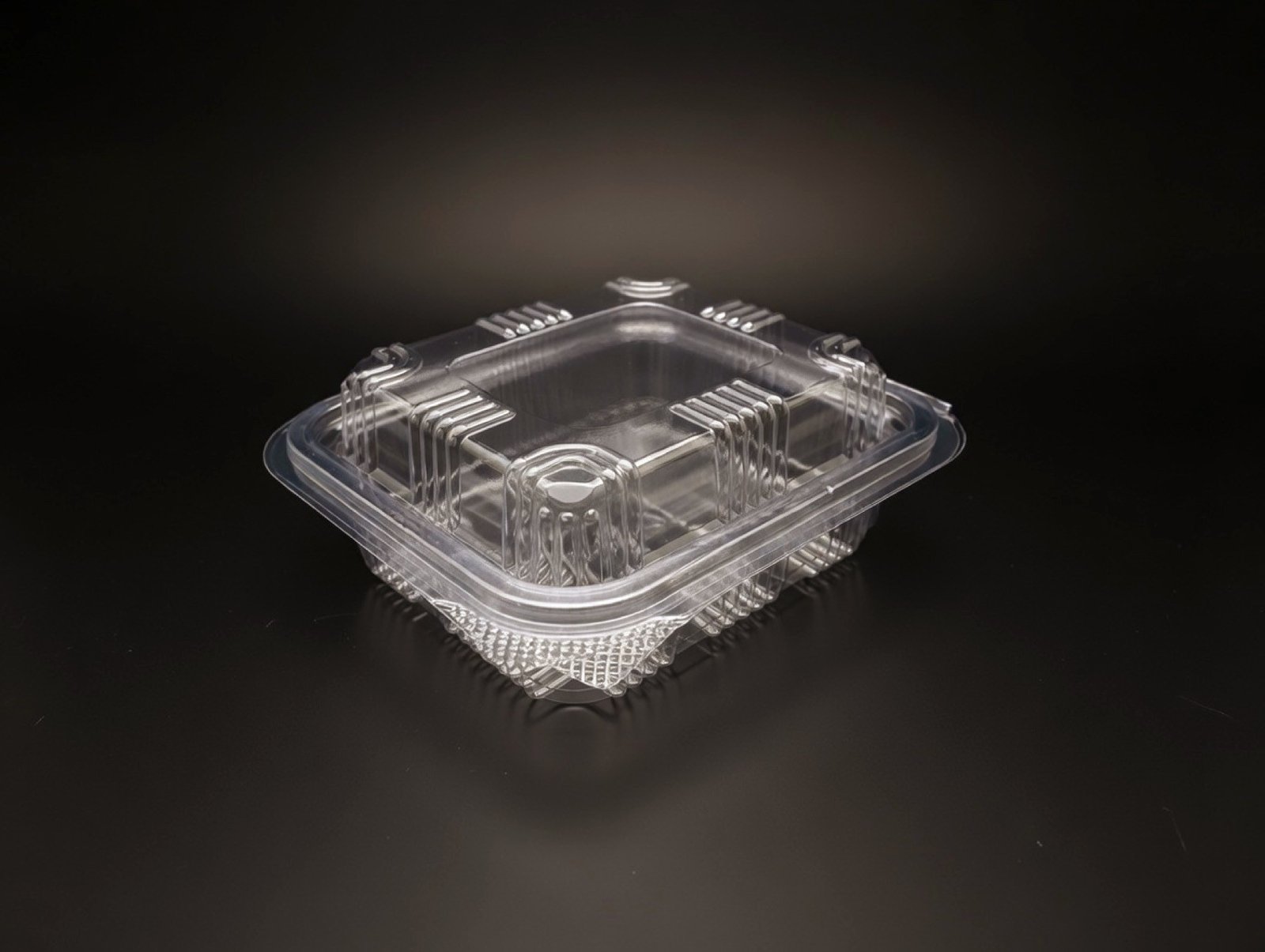 PET Hinge Hi Lid - 250 ML / 8 OZ product photograph