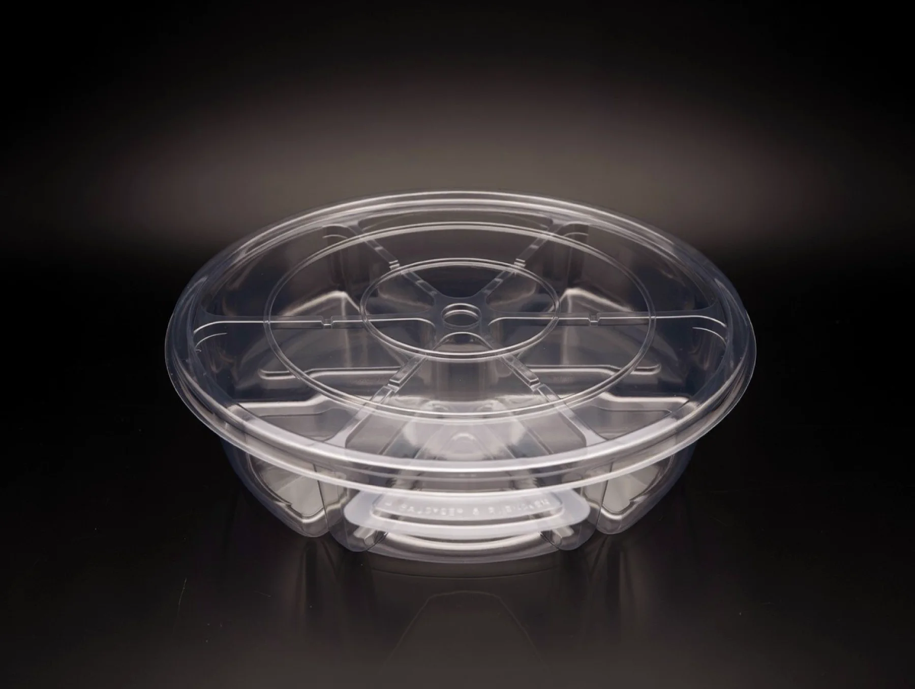 Cake Container 6 cp - 250mm DIA product photograph
