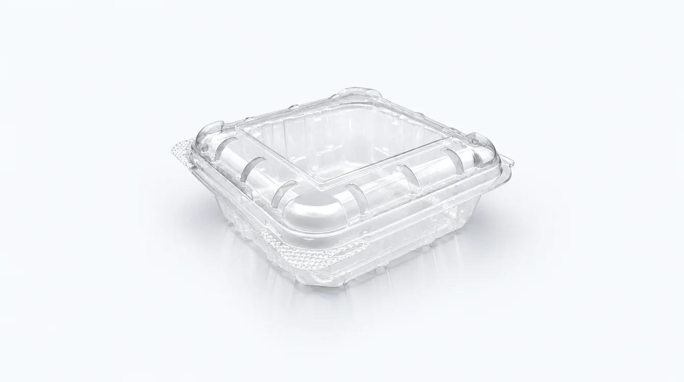 Finished clear Paras food packaging