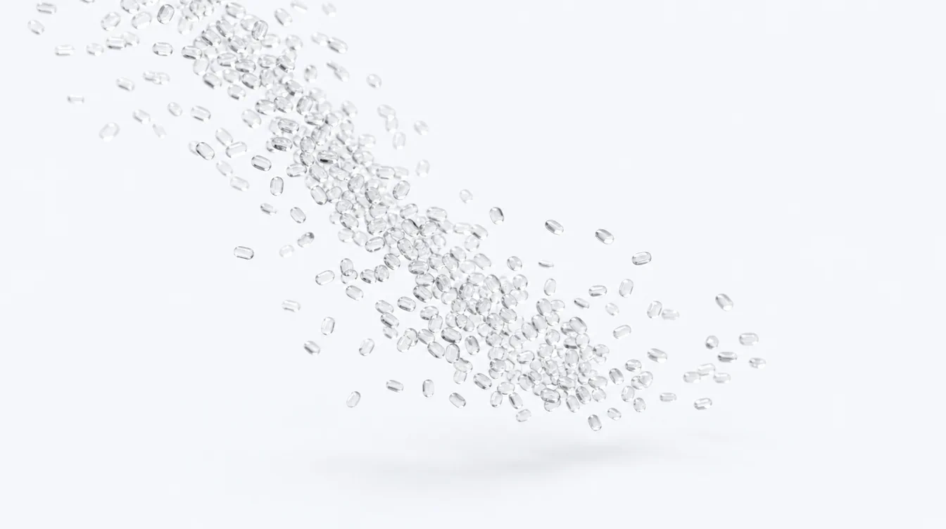Clear recycled PET feedstock used for packaging production