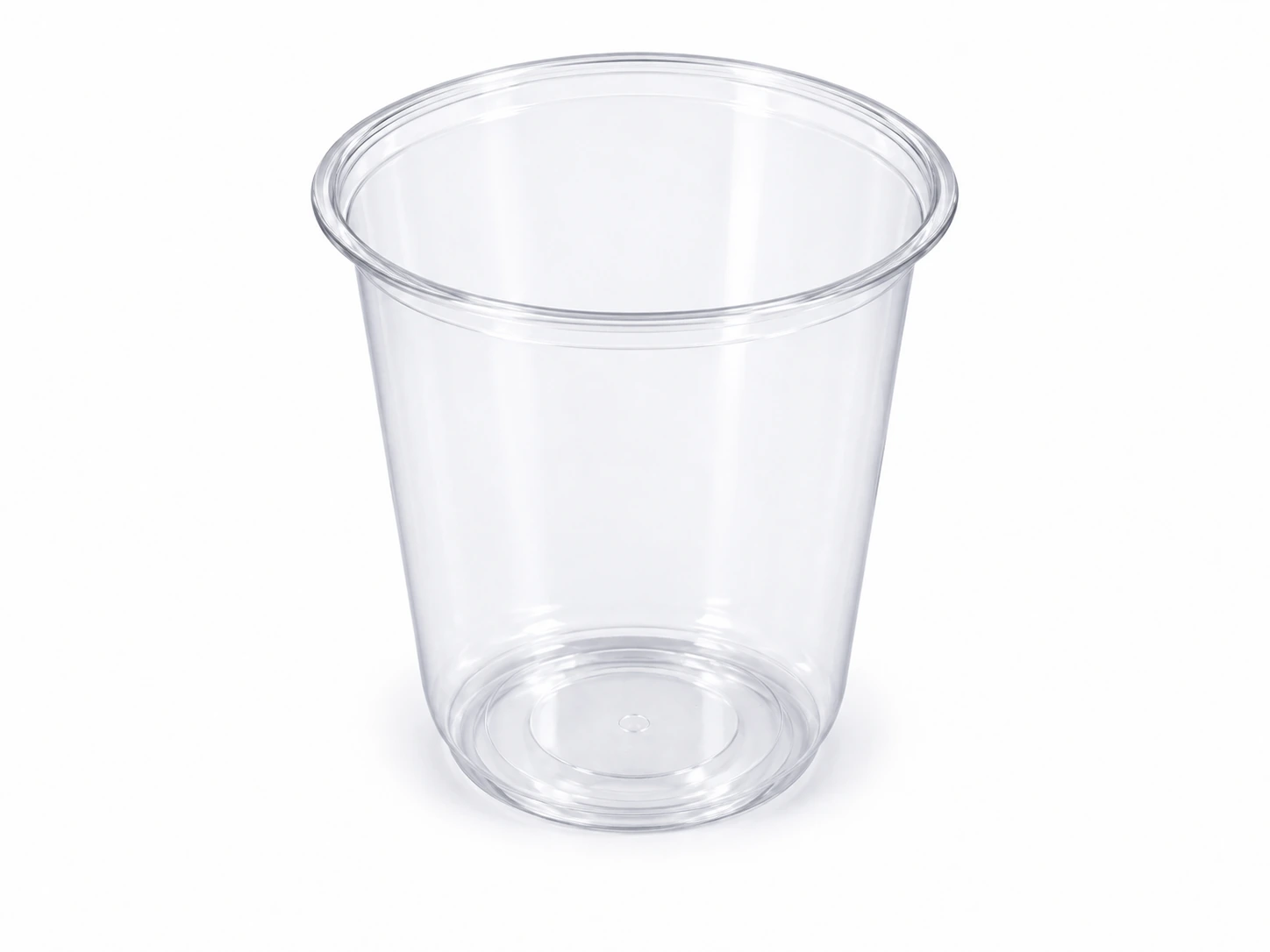 Düz PET Bardak 12 oz U kesim - 350 ml/ 12 oz