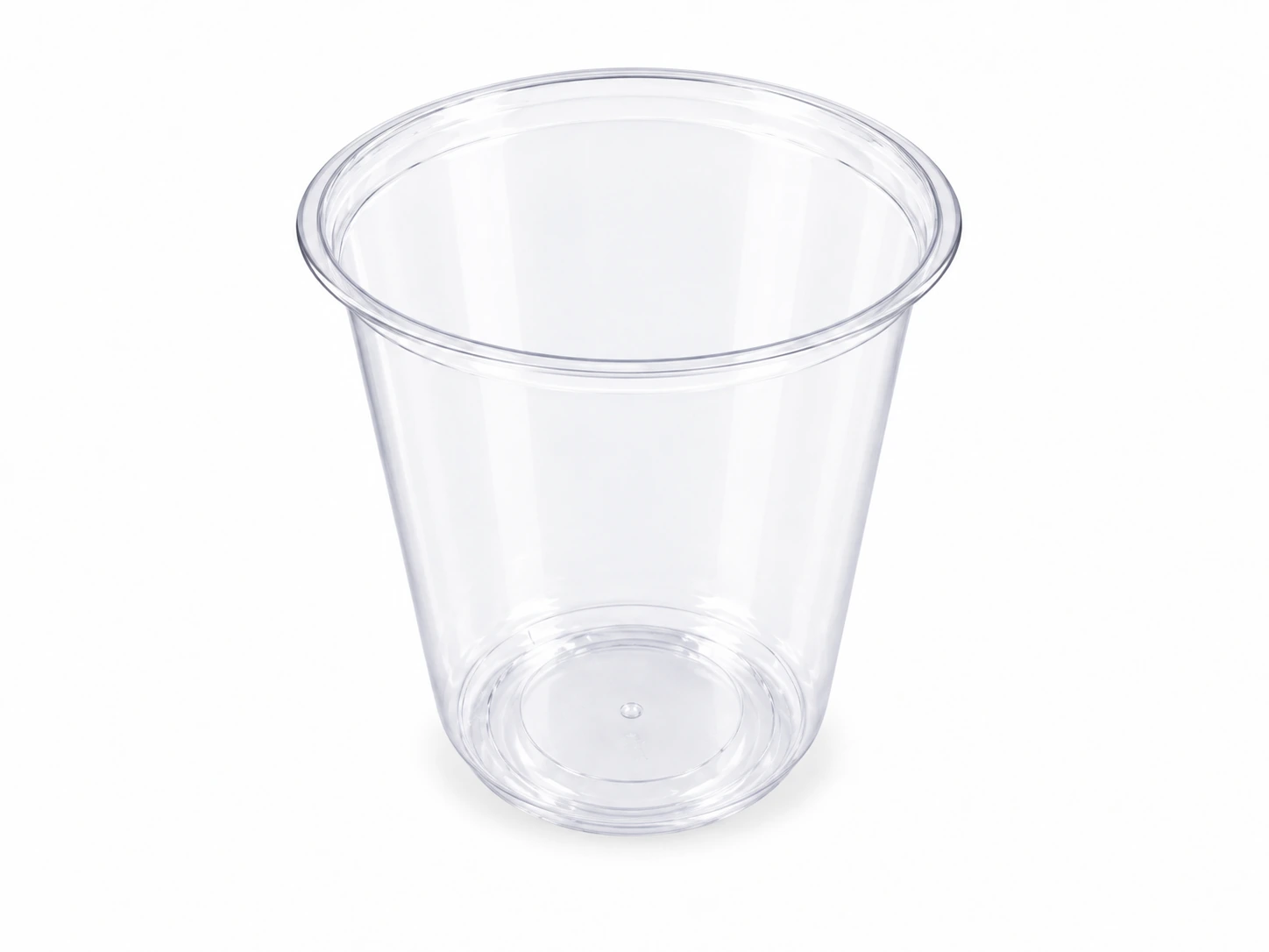 Düz PET Bardak 16 oz U kesim - 400 ml/16 oz