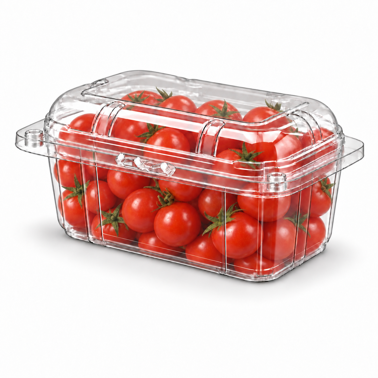 Punnet 65mm - 200 gms, filled with cherry tomatoes