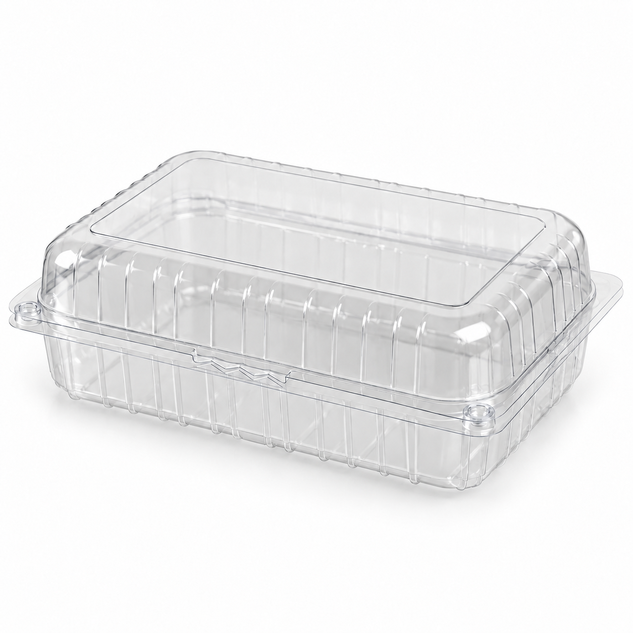 Bandeja PET para manzanas, 6 piezas
