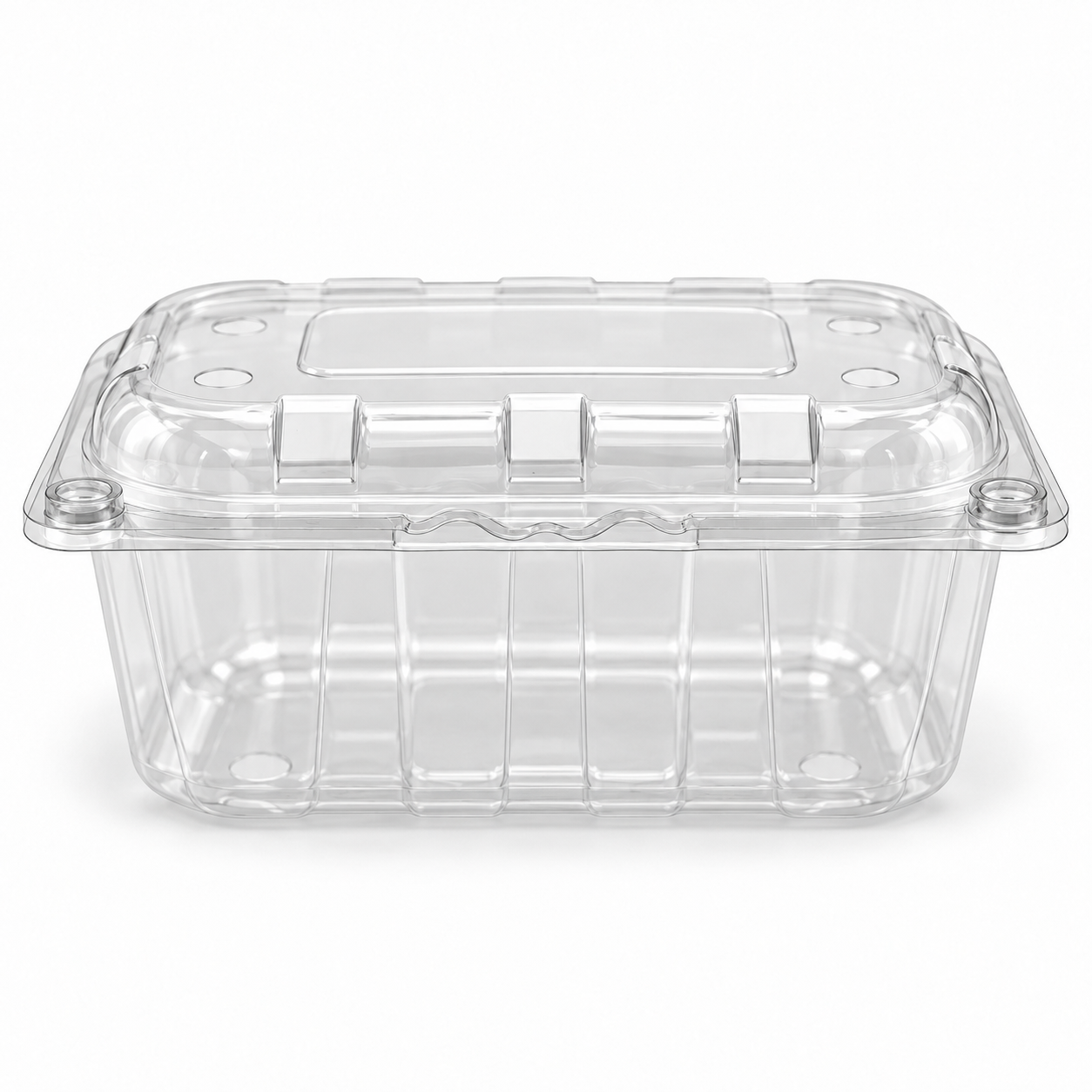 Barqueta PET para fresas, 200 gms
