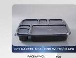 Caja para comidas - 6 compartimentos