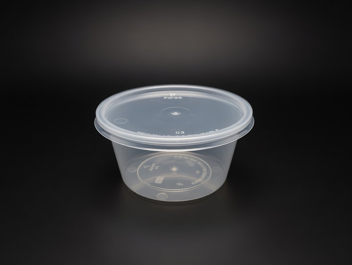 Moulding Round Container - 175 ML product photograph