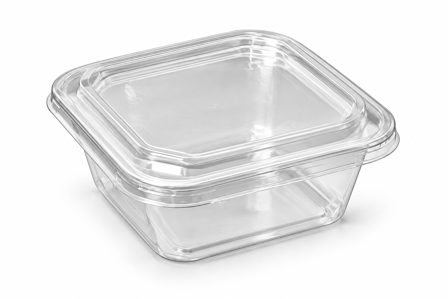 PET SQ Container - 8 OZ / 230 ML product illustration