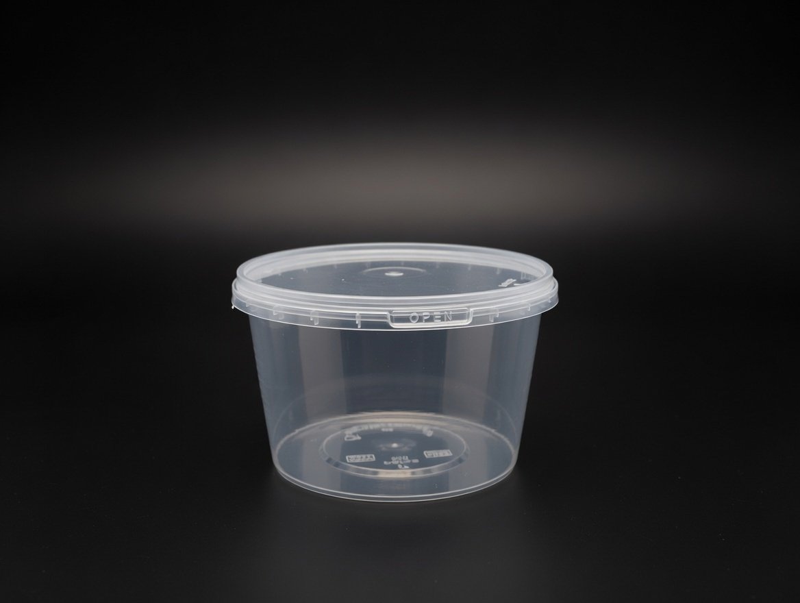 Tamper Round Container - 500 ML product photograph